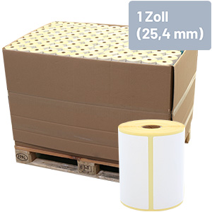 1 Zoll (25,4 mm) Rollenkern für Mini-Desktopdrucker - Zum Sortiment 