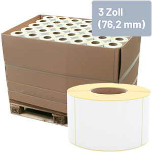 3 Zoll (76,2 mm) Rollenkern für Standard- und Industriedrucker - Zum Sortiment 