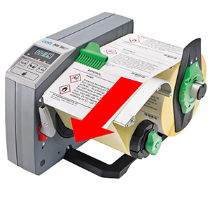 cab Etikettenspender HS 180+, Spenderichtung horizontal - Zum Sortiment 
