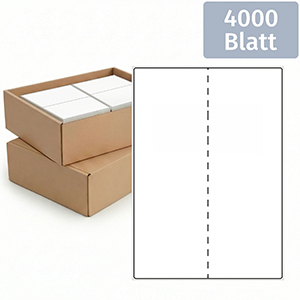 Bogenetiketten 4000 Blatt Packung - Zum Sortiment 