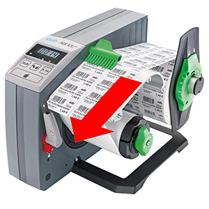 cab Etikettenspender HS 120+, Spenderichtung horizontal - Zum Sortiment 