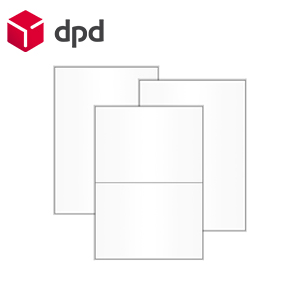DPD Etiketten auf Bogen - Zum Sortiment 