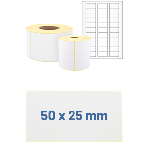 Etiketten 50 x 25 mm - Zum Sortiment 