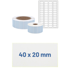 Etiketten 40 x 20 mm - Zum Sortiment 