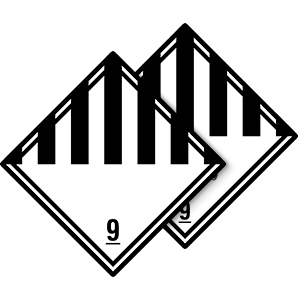 Gefahrgutetiketten Klasse 9 - Zum Sortiment 