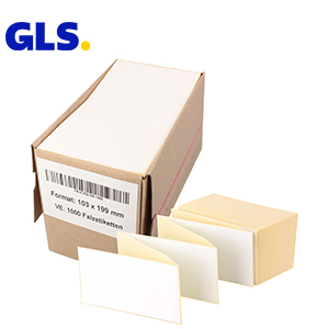 GLS Leporello Etiketten - Zum Sortiment 
