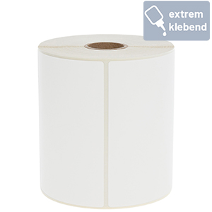 Papier, leicht glänzend, extrem permanent klebend - Zum Sortiment 