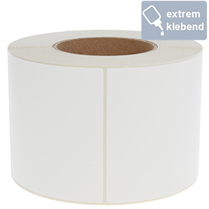 Papier, leicht glänzend, extrem permanent klebend - Zum Sortiment 