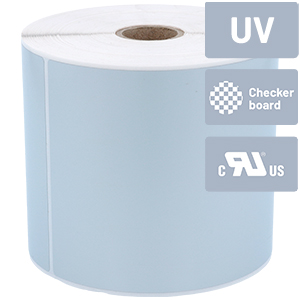 Polyester silber, matt, permanent klebend - Zum Sortiment 