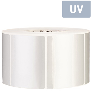 Polyester silber, glänzend, permanent klebend - Zum Sortiment 