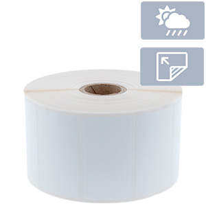 1 Zoll (25,4 mm) Rollenkern für Mini-Desktop Drucker, wiederablösbar - Zum Sortiment 