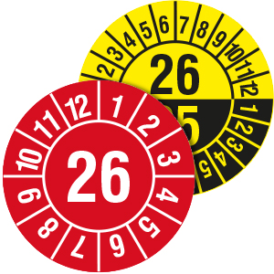 Jahresprüfplaketten - Zum Sortiment 