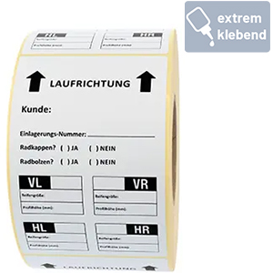 Reifenetiketten - Zum Sortiment 