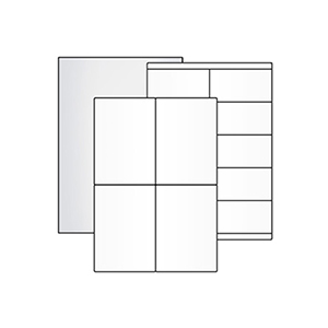 Typenschild Etiketten auf Bogen - Zum Sortiment 