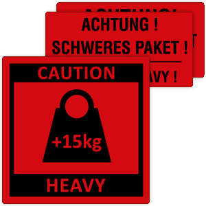 Schweres Paket - Zum Sortiment 