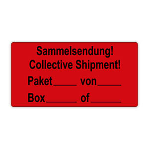 Sammelsendung - Zum Sortiment 