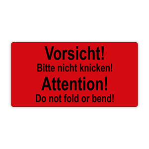 Bitte nicht knicken - Zum Sortiment 