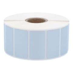 Polyester Etiketten, silber, permanent klebend, 38 x 19 mm - Zum Produkt