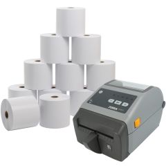 Linerless-Etikettendrucker-Set, Zebra ZD621d + 12 Rollen Linerless Etiketten (102 mm) - Zum Produkt
