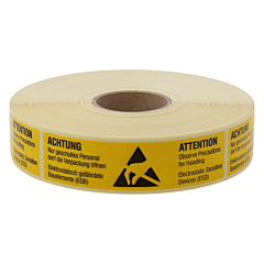 ESD-Warnaufkleber, 105 x 26 mm - Zum Produkt