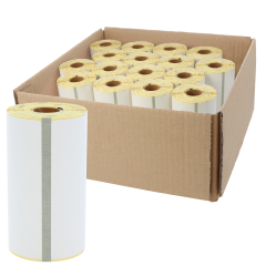 Zebra kompatible Thermo-Eco-Etiketten, 101,6 x 101,6 mm, 16 Rollen im Karton - Zum Produkt