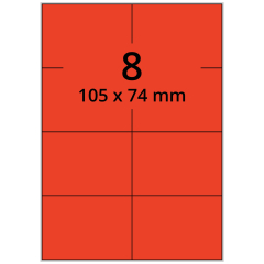 Papier Etiketten, 105 x 74 mm - Zum Produkt