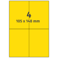 Papier Etiketten, 105 x 148 mm - Zum Produkt