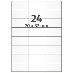 High Gloss Inkjet Etiketten, 70 x 37 mm - Zum Produkt