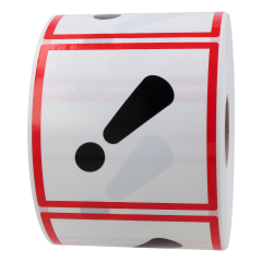 GHS-Etikett, GHS 07 Achtung, 100 x 100 mm - Zum Produkt