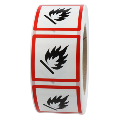 GHS-Etikett, GHS 02, Klasse 3, 50 x 50 mm - Zum Produkt