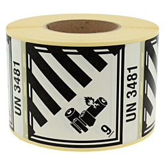 Gefahrgutetiketten, Papier, 100 x 120 mm - Zum Produkt