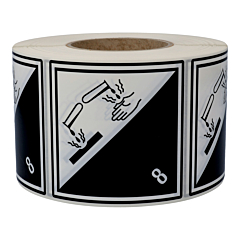 Gefahrgutetiketten, Polyethylen, 100 x 100 mm - Zum Produkt