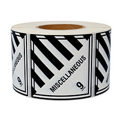 Gefahrgutetiketten, Polyethylen, 100 x 100 mm - Zum Produkt