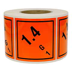 Gefahrgutetiketten, Papier, 100 x 100 mm - Zum Produkt