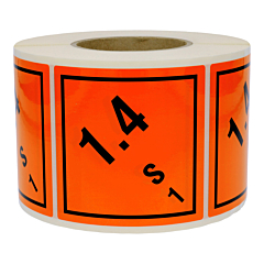 Gefahrgutetiketten, Polyethylen, 100 x 100 mm - Zum Produkt