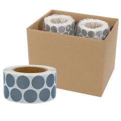 Gewebeetiketten (Nylon), Ø 30 mm, 10 Rollen im Karton - Zum Produkt