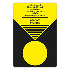 Grundplakette Betriebsmittelprüfung, 76,2 x 50,8 mm - Zum Produkt