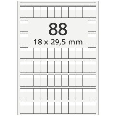 Kabeletiketten, Polyester, 18 x 29,5 mm - Zum Produkt