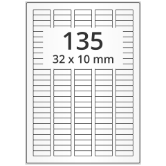 Papier Etiketten, 32 x 10 mm - Zum Produkt