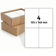 Versandetiketten, 105 x 148 mm, 2 Packungen - Zum Produkt