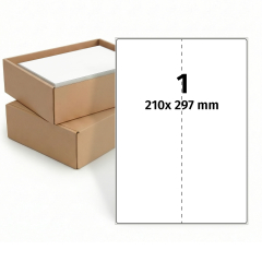 Versandetiketten, 210 x 297 mm, 2 Packungen - Zum Produkt