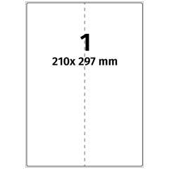 Versandetiketten, 210 x 297 mm - Zum Produkt