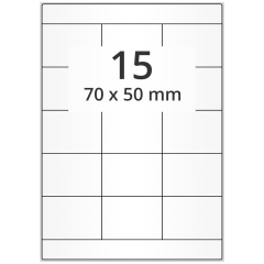 Papier Etiketten, 70 x 50 mm - Zum Produkt