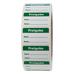 QS-Etiketten, Polyethylen, 38 x 23 mm - Zum Produkt