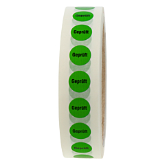 QS-Etiketten, Polyester, Ø 12,5 mm - Zum Produkt