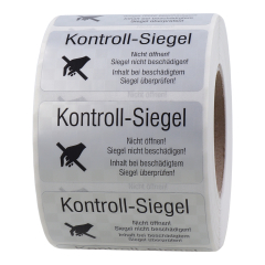 Siegeletiketten, 50,8 x 25,4 mm - Zum Produkt