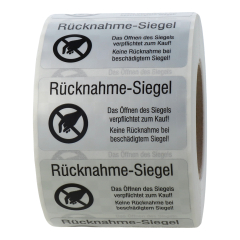 Siegeletiketten, 50,8 x 25,4 mm - Zum Produkt
