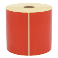 Thermo-Eco-Etiketten, rot, permanent, 101,6 x 152,4 mm - Zum Produkt