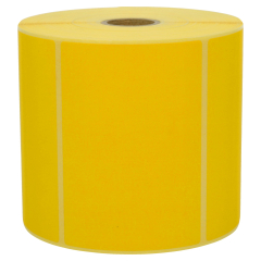 Thermo-Eco-Etiketten, gelb, permanent, 100 x 150 mm - Zum Produkt