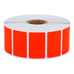 Neon Etiketten, Papier, leuchtrot, 38 x 23 mm - Zum Produkt